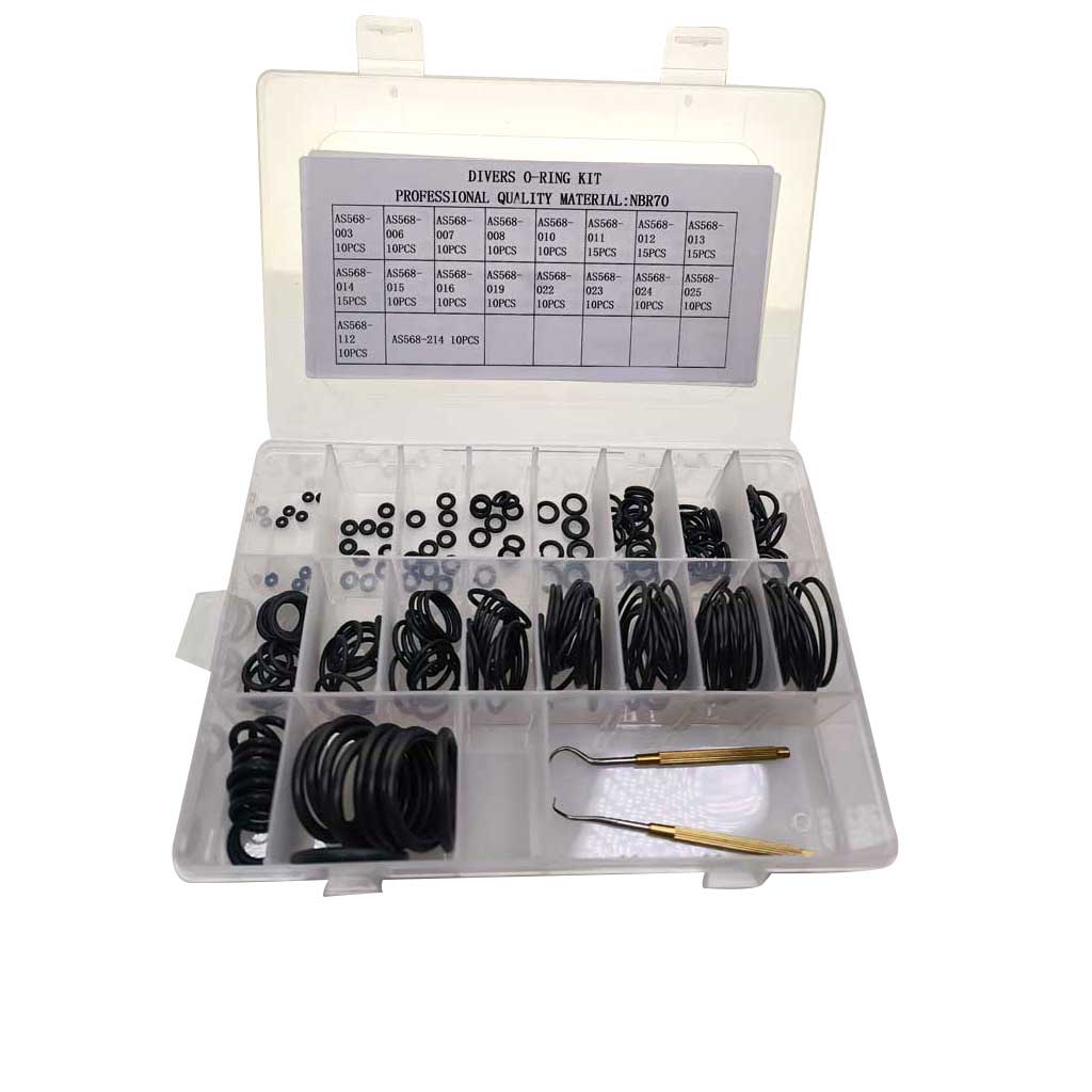 Snorkeling Gear - 200PC Scuba Diving O-Ring Kit Dive