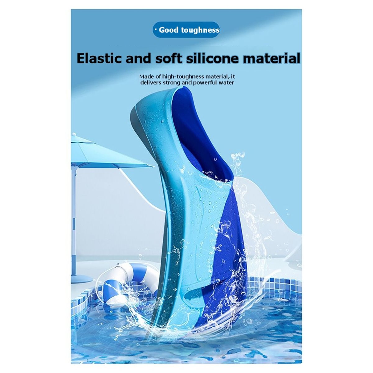 Flippers Swimming - [MEGAL SALE]Swim Training Fins Silicone Swimming