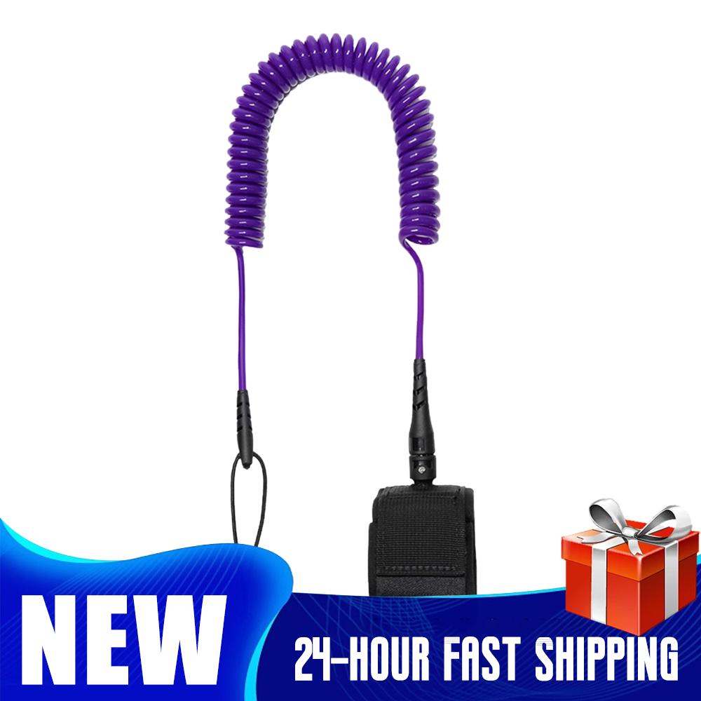 Surfboard Leash - Coiled SUP Leash Stand Up Paddle