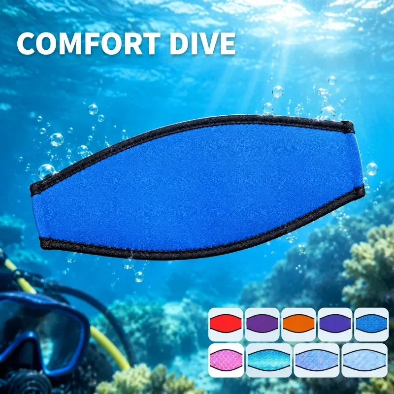 Diving Mask - For Neoprene Diving Mask Strap Cover,