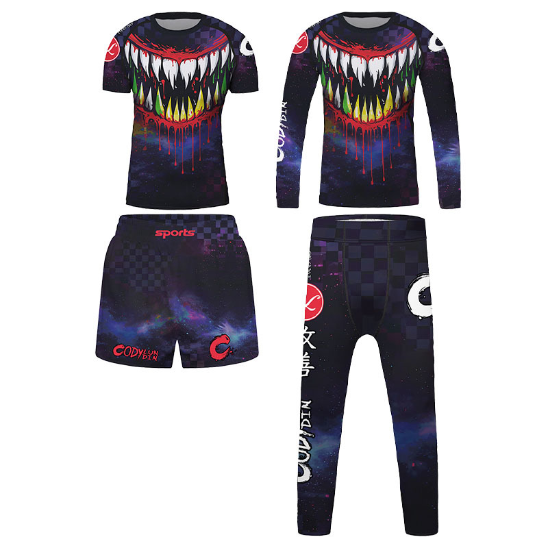 Rash Guard - Kid's Sportswear MMA Muay Thai Jiu