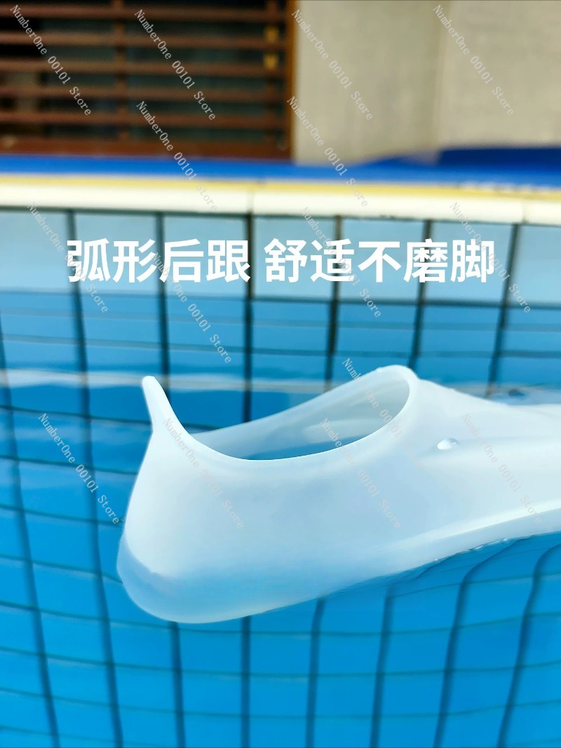 Flippers Swimming - 2026 New Invisible Silicone Swim Flippers,
