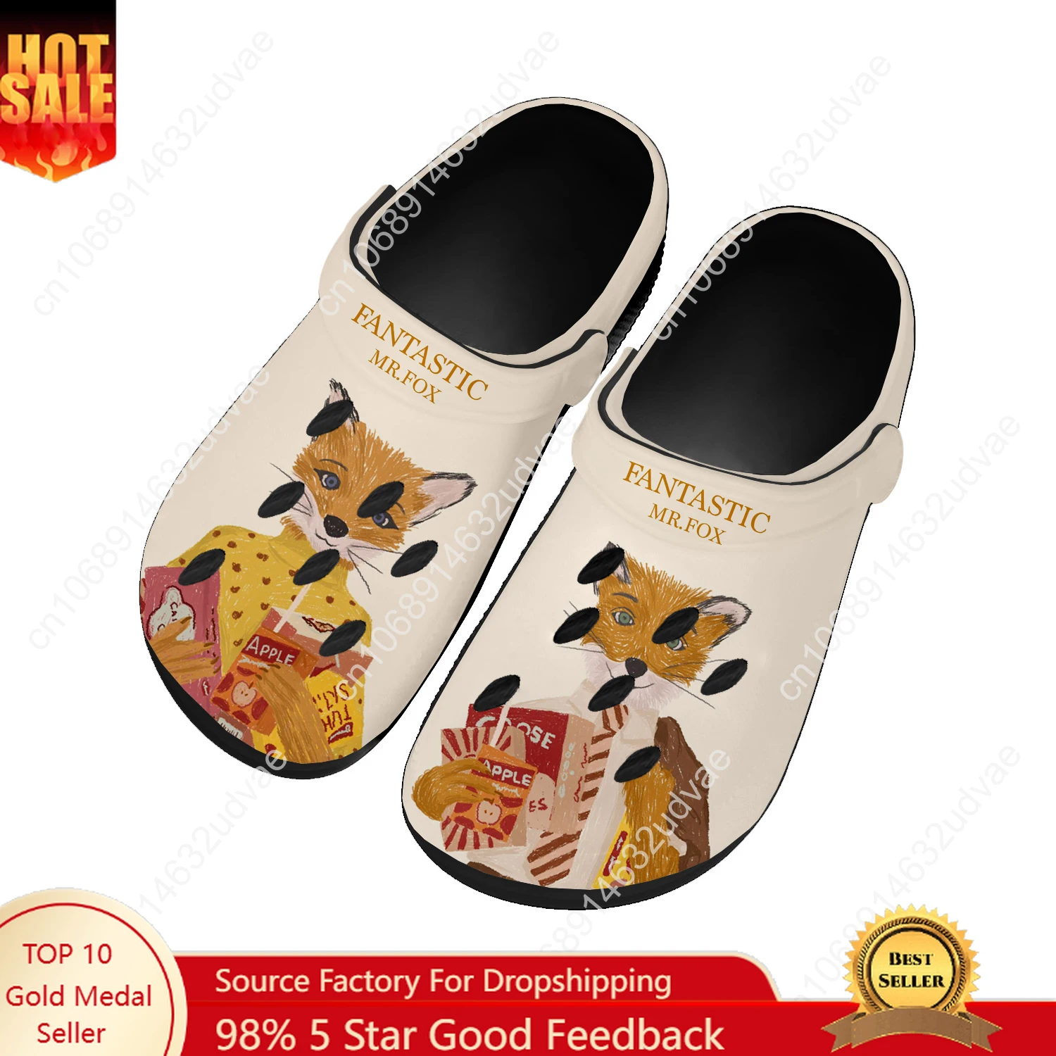 Water Shoes - Fantastic Mr Fox Water Shoes Mens