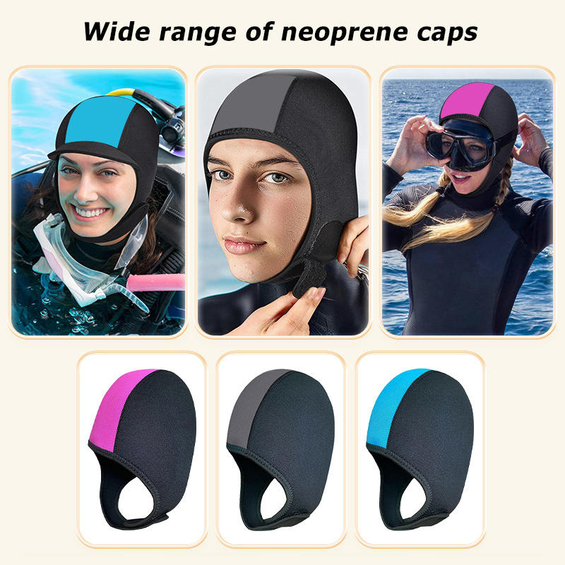 Diving Hood 3MM Neoprene Profe - Snorkel Set recension och pris