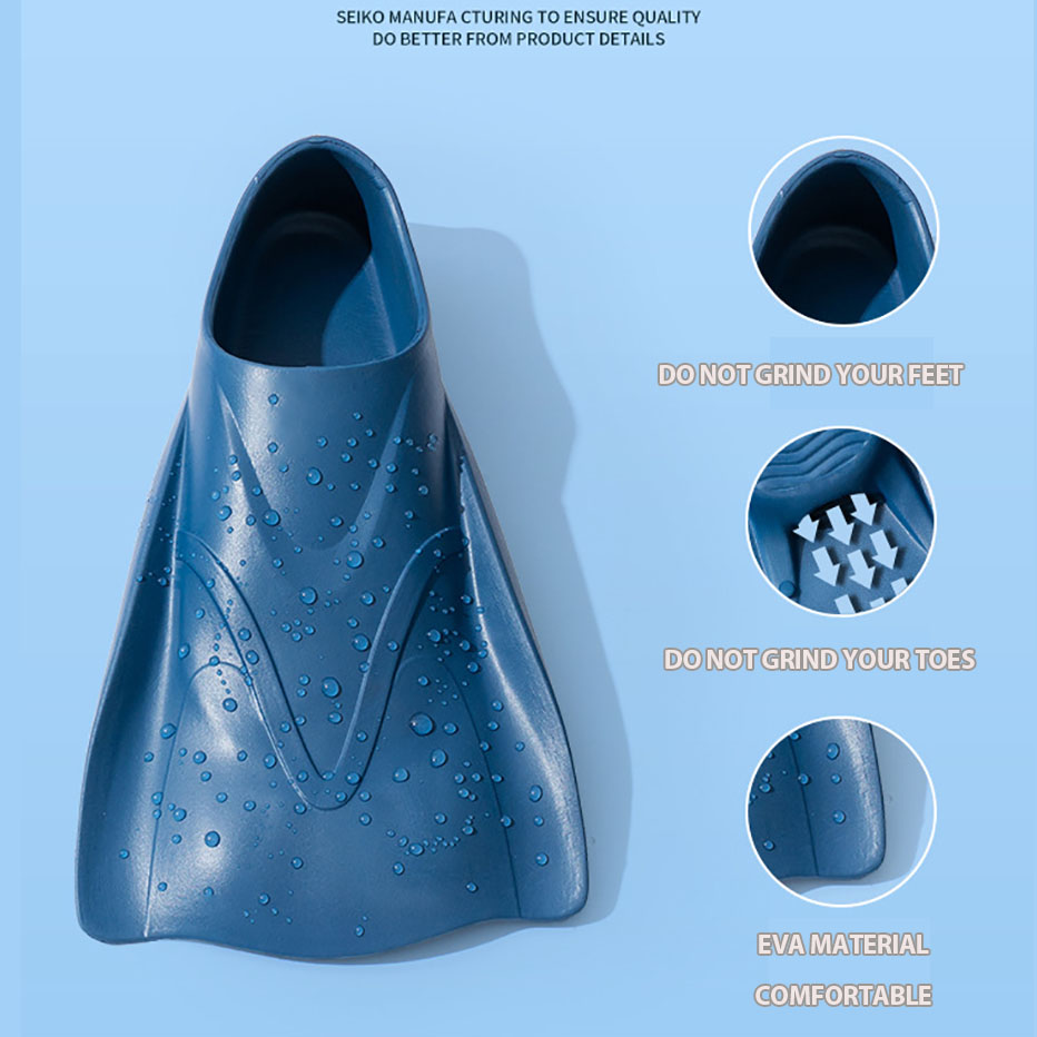 Short Frog Shoes Adult Silicon - Flippers Swimming recension och pris