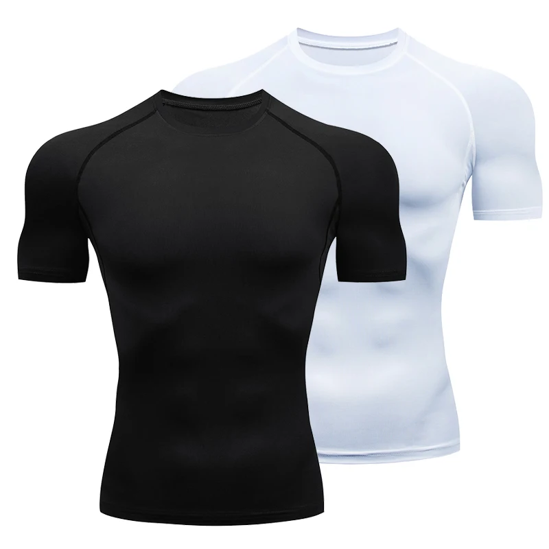 Mens Sport Top for Fitness T-s - Rash Guard recension och pris
