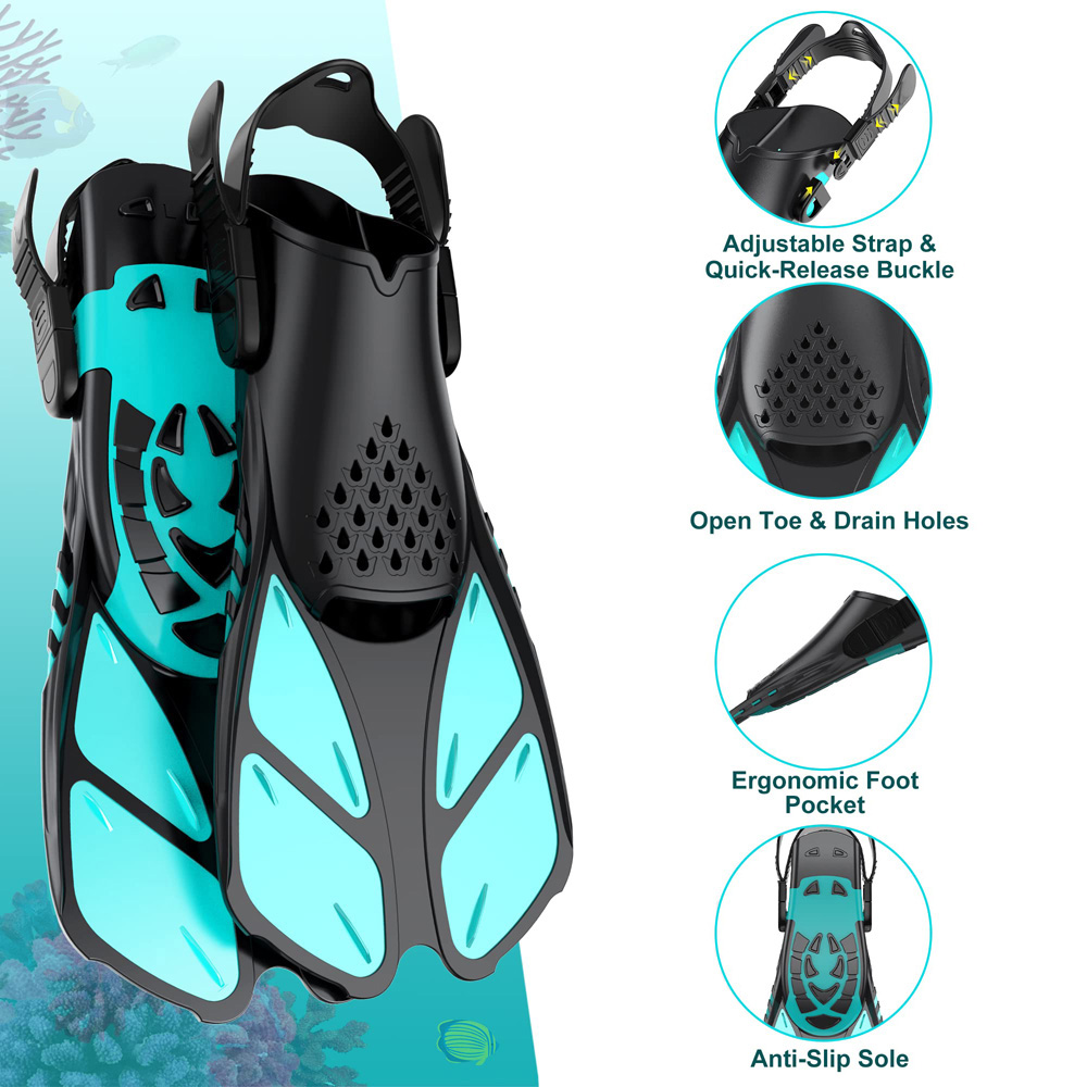 Snorkel Fins Swimming Flippers - Flippers Swimming recension och pris