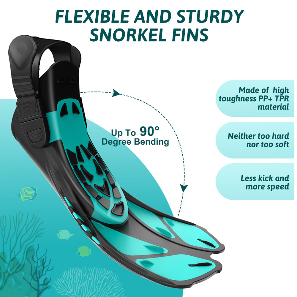 Snorkel Fins Swimming Flippers - Flippers Swimming recension och pris