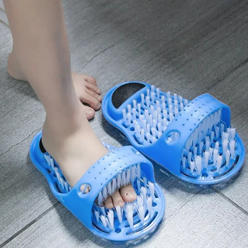 1Pc Shower Foot Scrub Massager - Flippers Swimming recension och pris