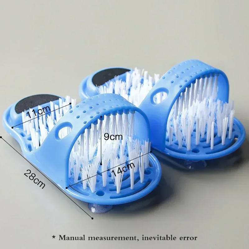 1Pc Shower Foot Scrub Massager - Flippers Swimming recension och pris