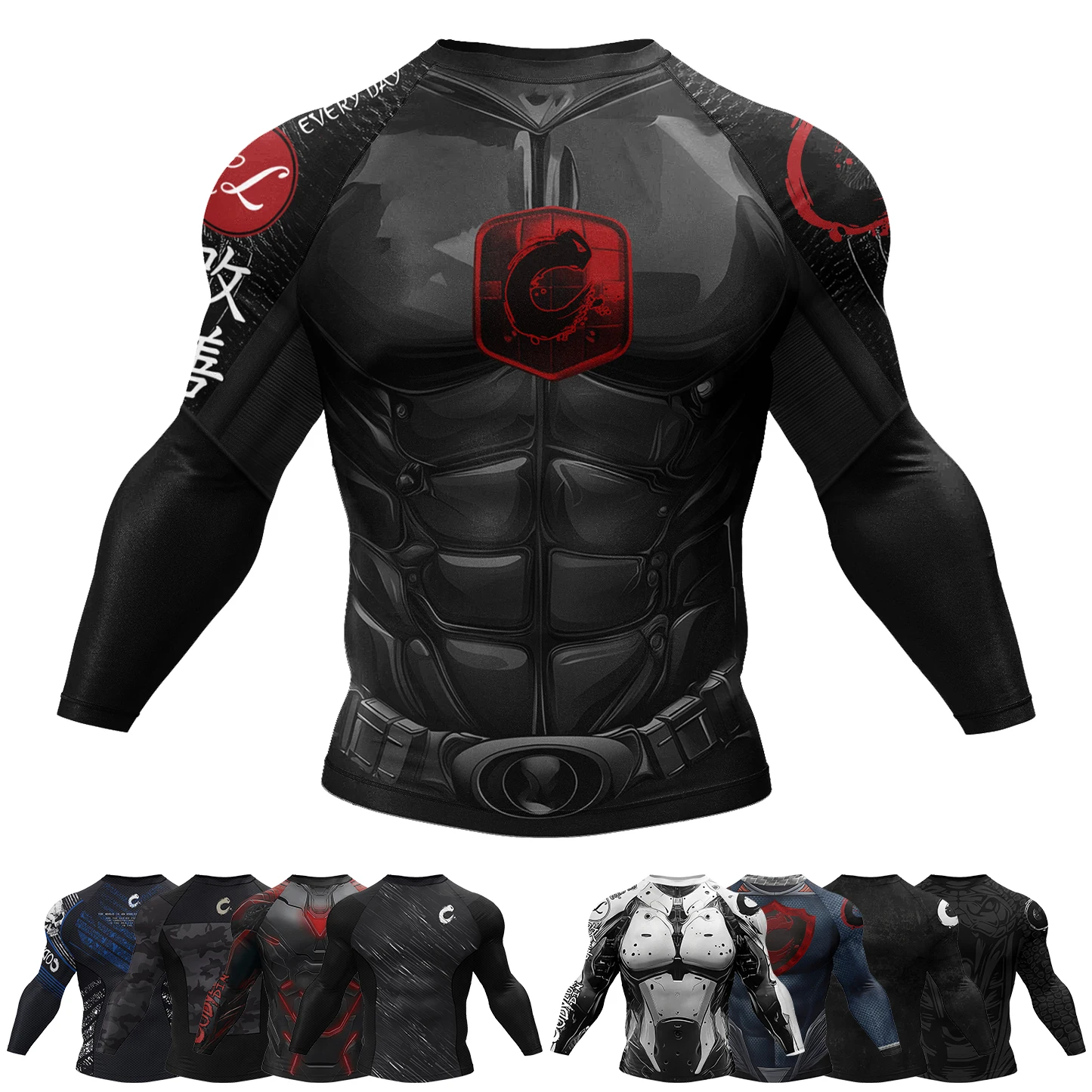 Men Cody Lundin MMA T-shirt 3D - Rash Guard recension och pris