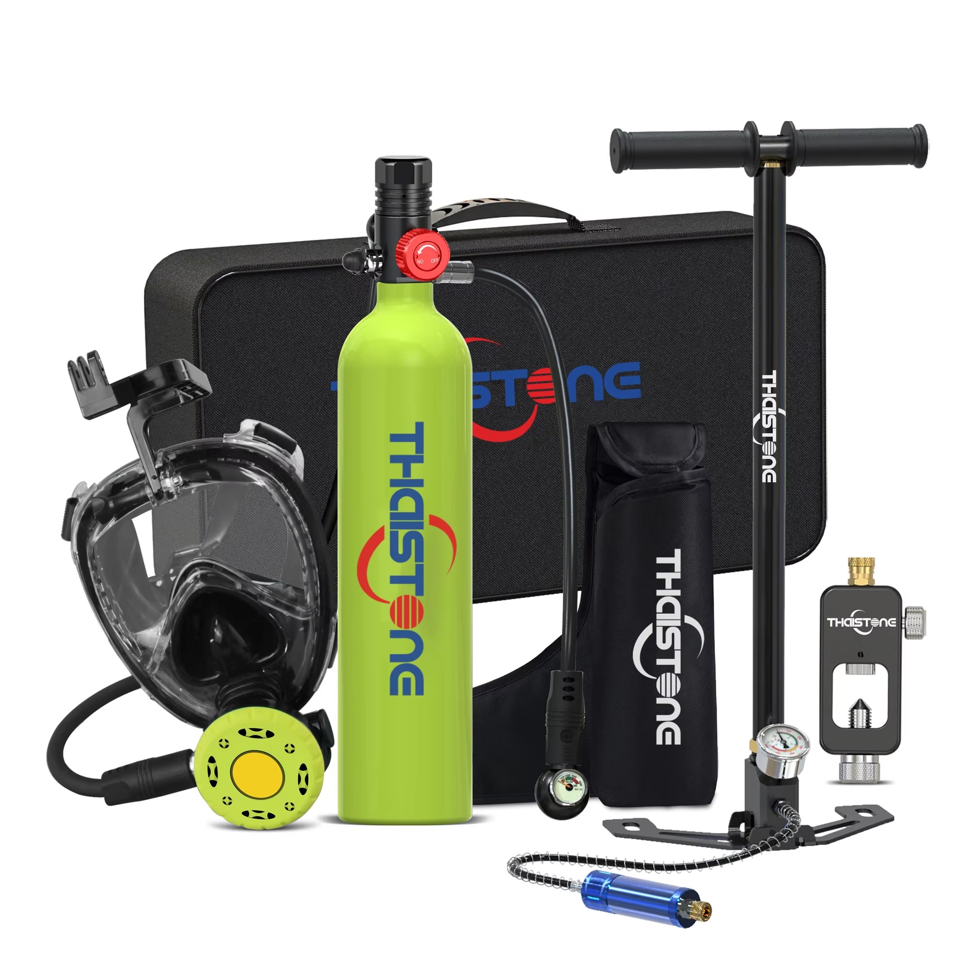 THAISTONE 1L Scuba Oxygen Tank - Diving Mask recension och pris