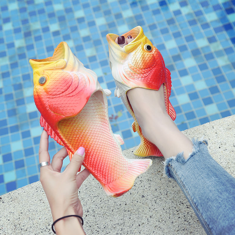 Designer Peep Toe Fish Slipper - Flippers Swimming recension och pris