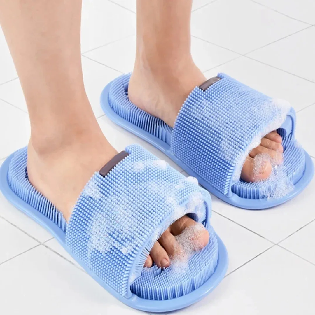 1pc Magic Foot Wash Slippers A - Flippers Swimming recension och pris
