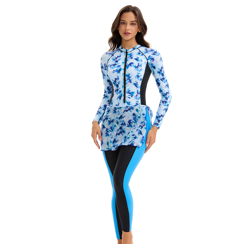 New Women Long Sleeve Modest T - Rash Guard recension och pris