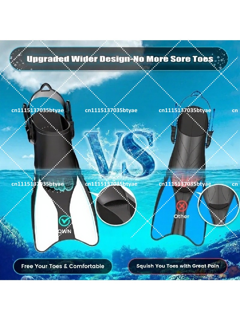 Adjustable Lace-Up Professiona - Swim Fins recension och pris