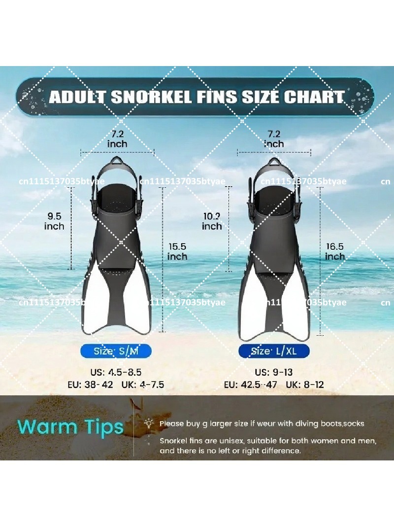 Adjustable Lace-Up Professiona - Swim Fins recension och pris
