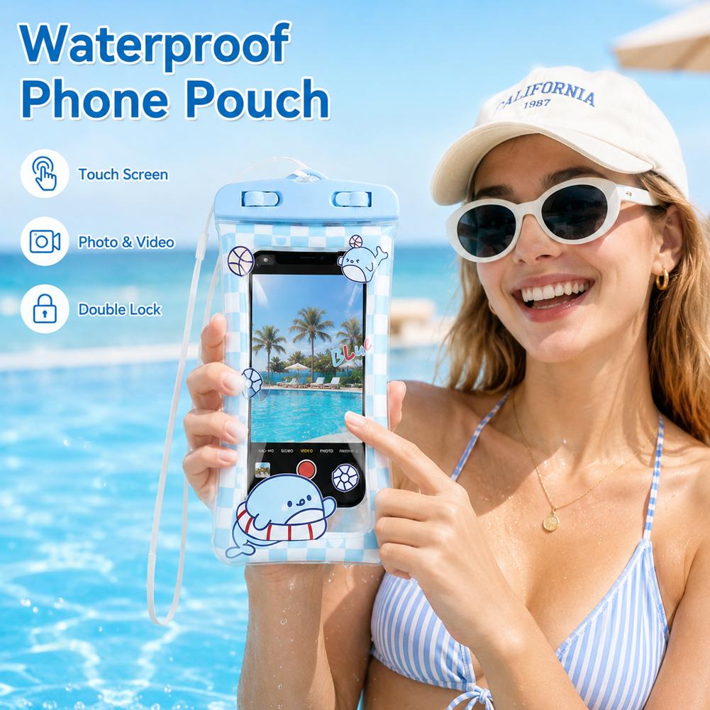 Cute Bear Waterproof Phone Cas - Dry Bag Waterproof recension och pris
