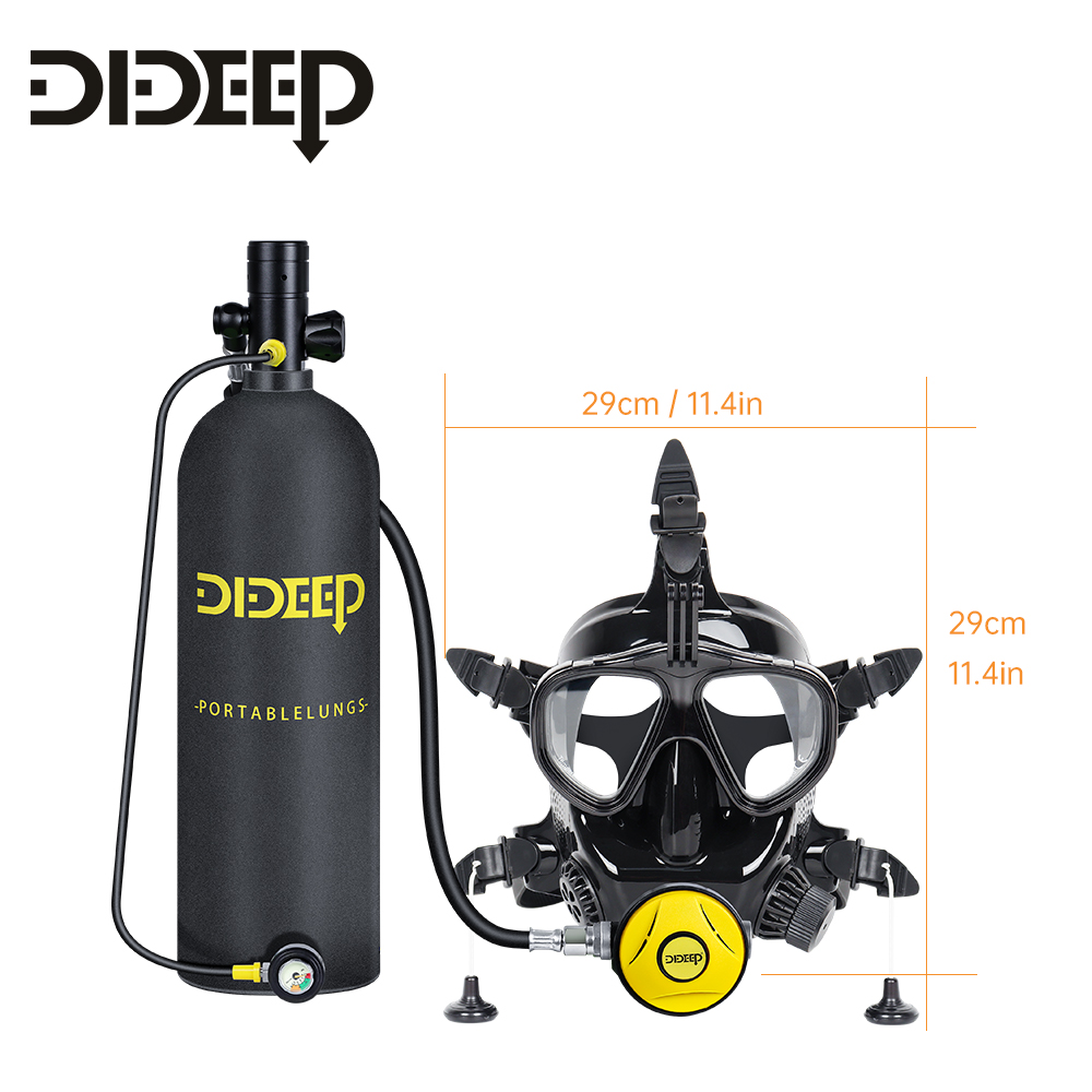 DIDEEP CE DOT  1L Underwater 1 - Diving Mask recension och pris