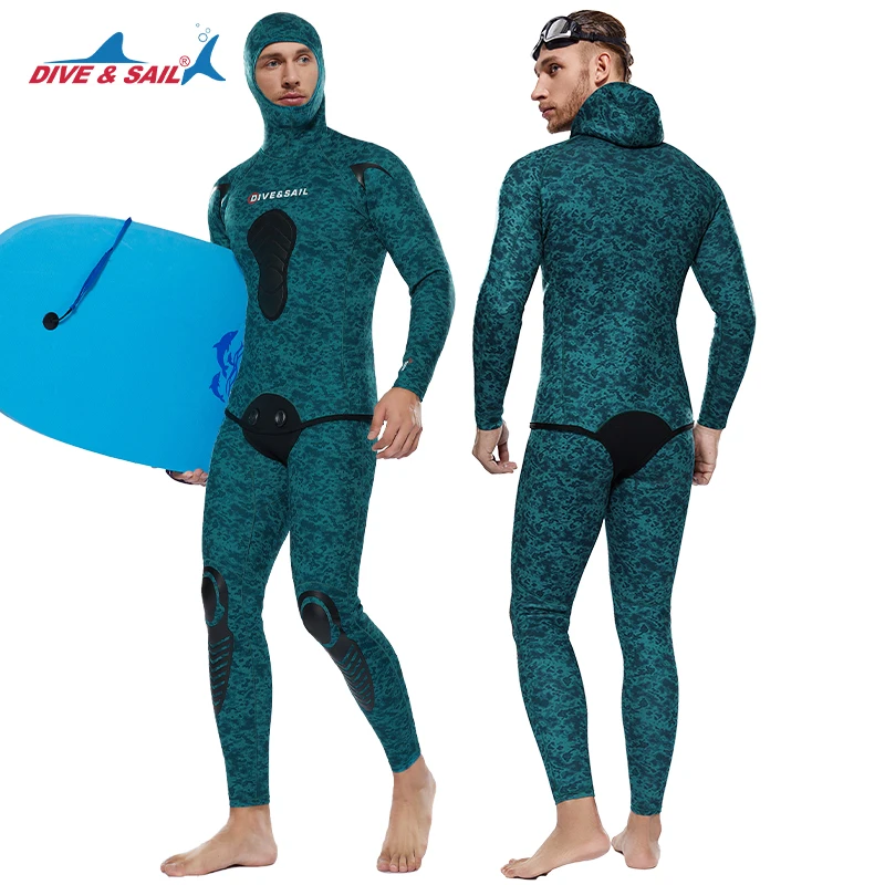 5mm Neoprene Two-Piece Open Ce - Wetsuit Men recension och pris