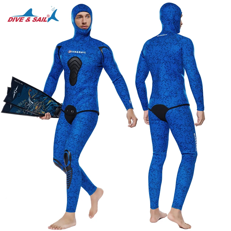 5mm Neoprene Two-Piece Open Ce - Wetsuit Men recension och pris