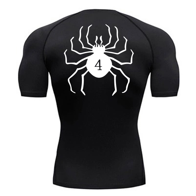 Spider Print Compression Shirt - Rash Guard recension och pris