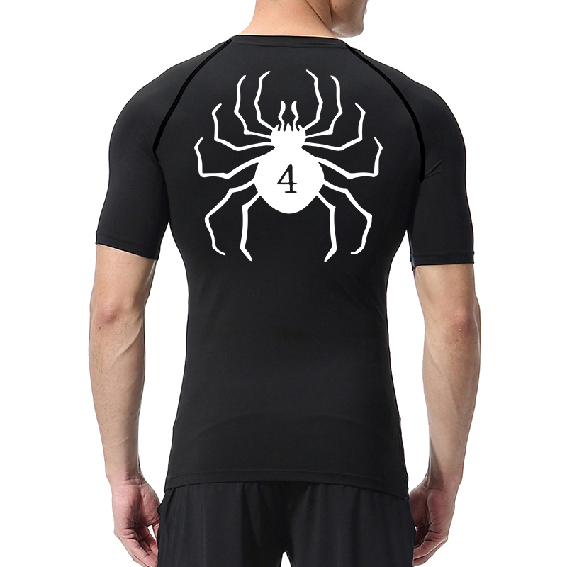 Spider Print Compression Shirt - Rash Guard recension och pris