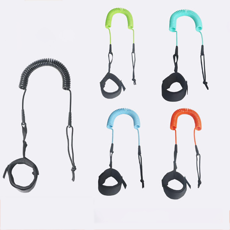 Premium 5mm Coil SUP Leash Pad - Surfboard Leash recension och pris