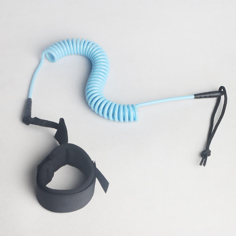 Premium 5mm Coil SUP Leash Pad - Surfboard Leash recension och pris