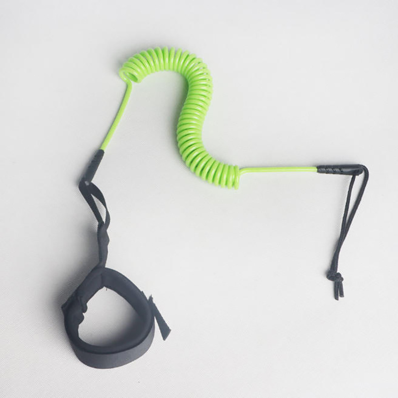 Premium 5mm Coil SUP Leash Pad - Surfboard Leash recension och pris