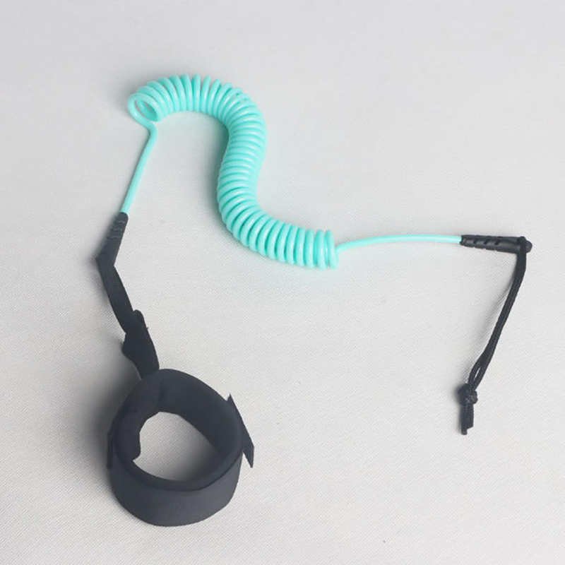 Premium 5mm Coil SUP Leash Pad - Surfboard Leash recension och pris