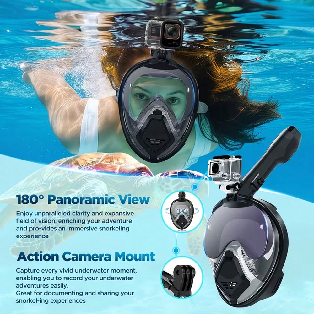 Devilfish Full Face Snorkel Ma - Snorkel Set recension och pris