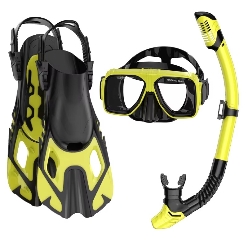 Professional 3-Piece Snorkel D - Swim Fins recension och pris
