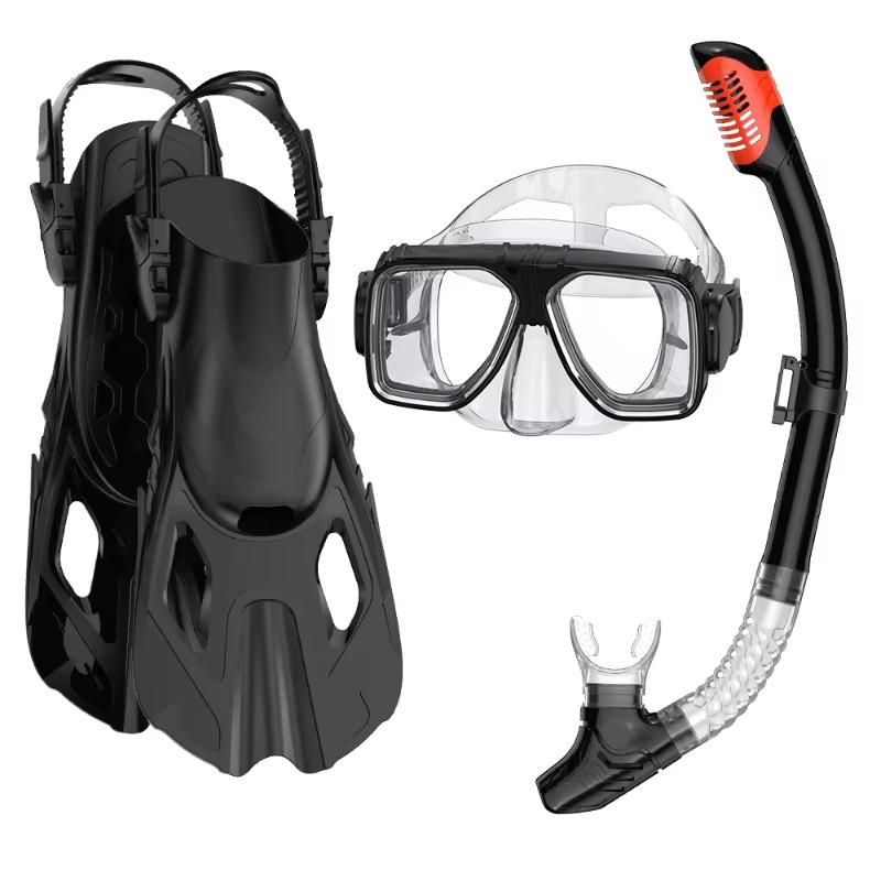 Professional 3-Piece Snorkel D - Swim Fins recension och pris
