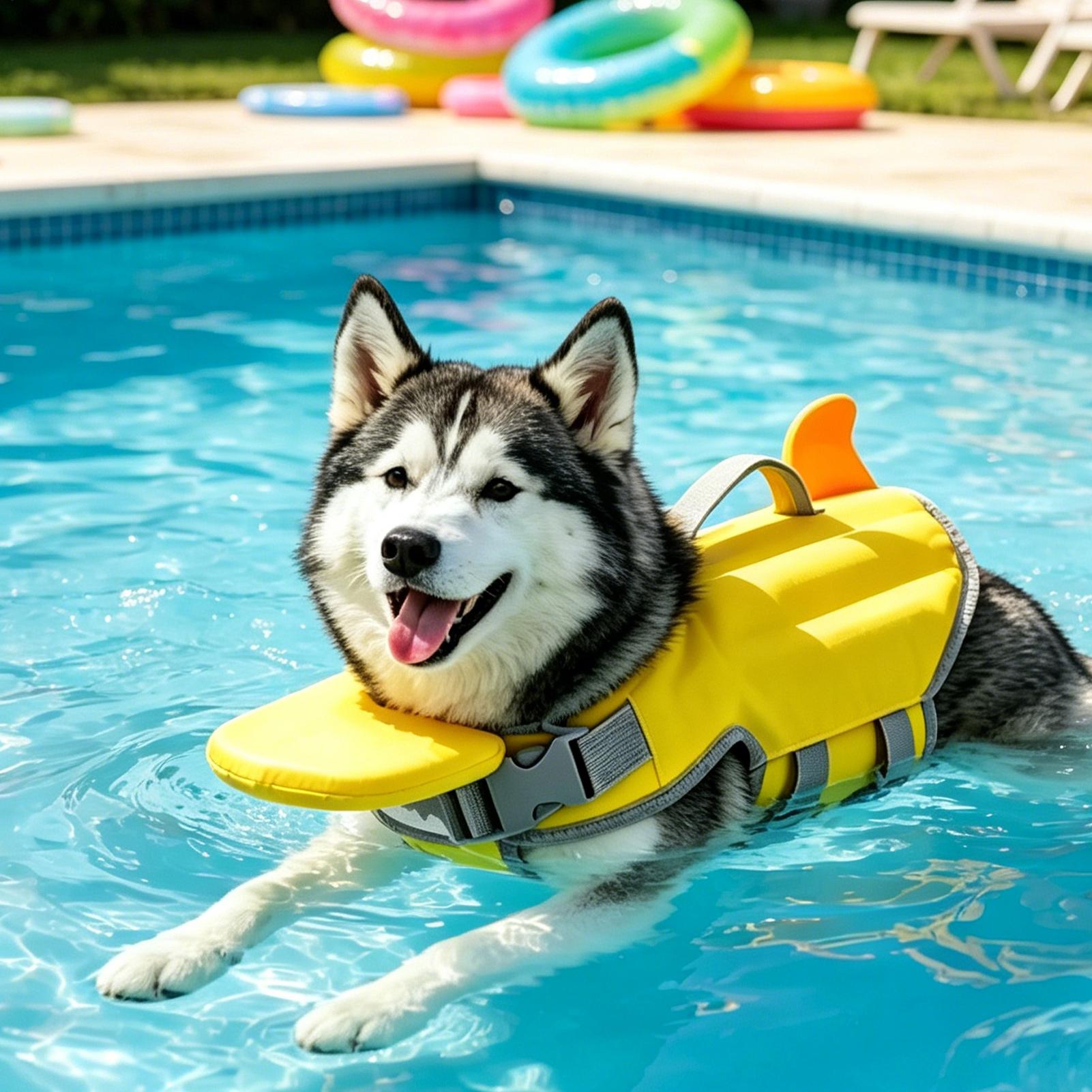 Dog Life Jacket Portable Summe - Life Jacket recension och pris