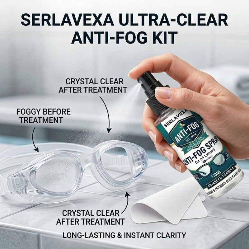 Long-Lasting Anti-Fog Spray fo - Goggles Swim recension och pris