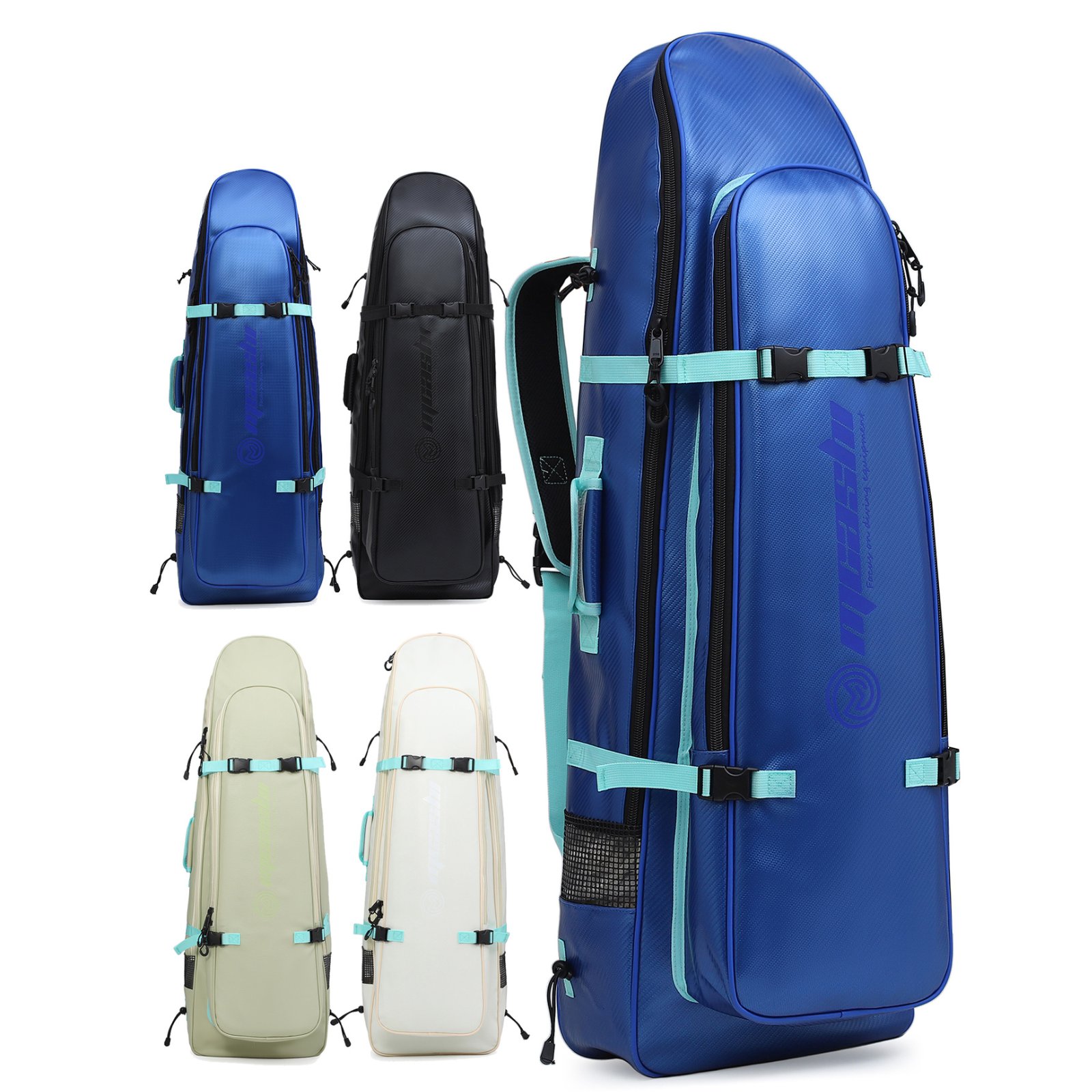 Long Fins Bag Portable Scuba D - Flippers Swimming recension och pris