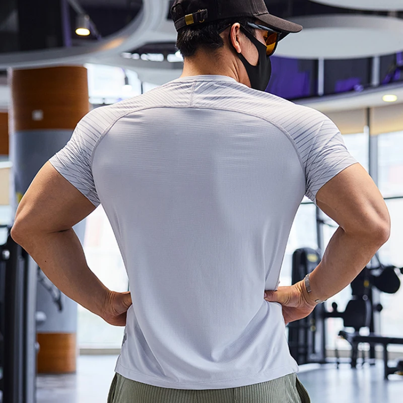 Men Sports T-shirt Dry Fit Sho - Rash Guard recension och pris