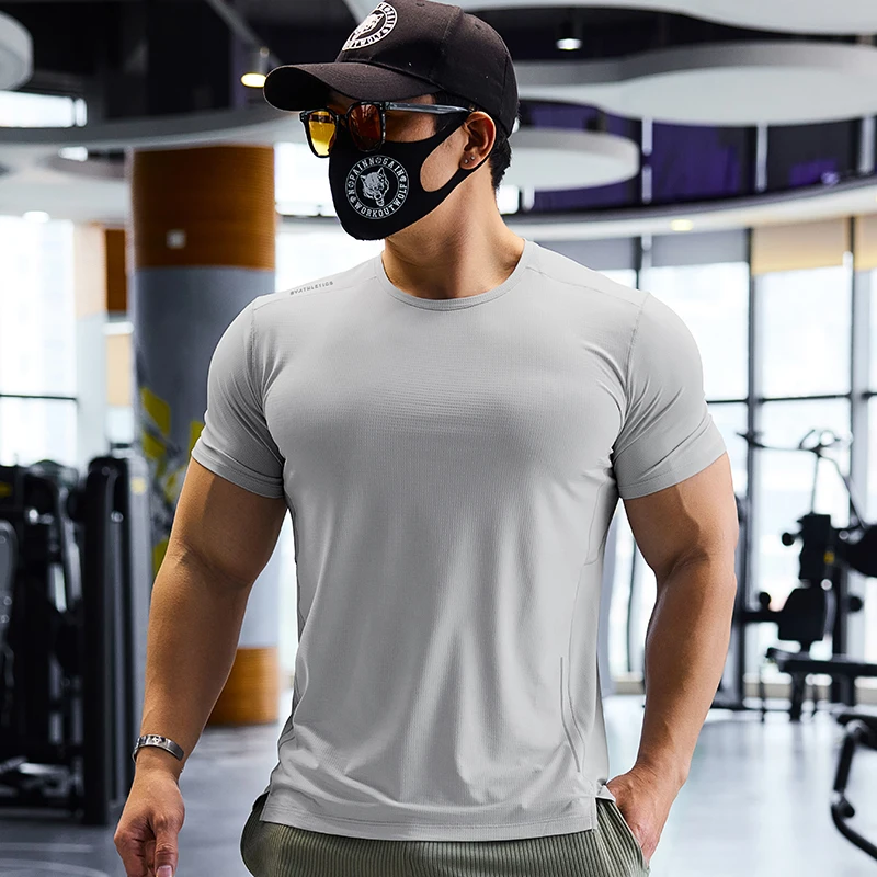 Men Sports T-shirt Dry Fit Sho - Rash Guard recension och pris